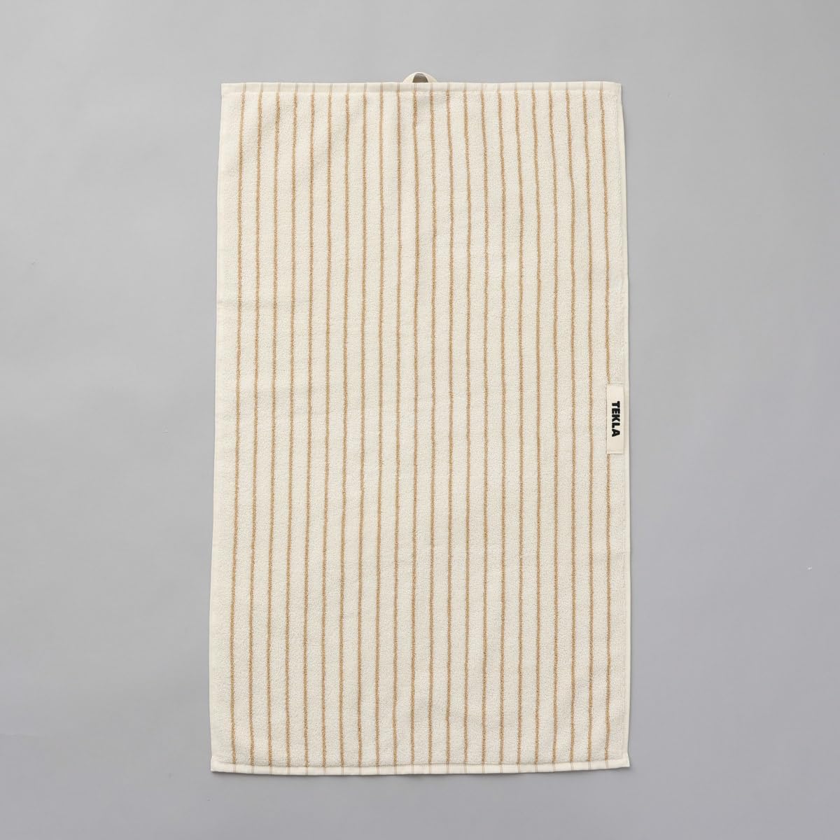 Amazon｜[テクラ]ハンドタオル 50×90cm HAND TOWEL ストライプ (SIENNA